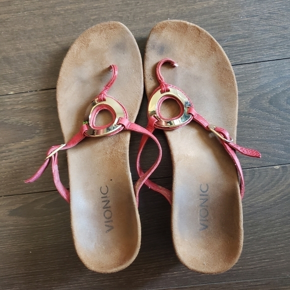 Vionic Wedge Sandals - Picture 2 of 11